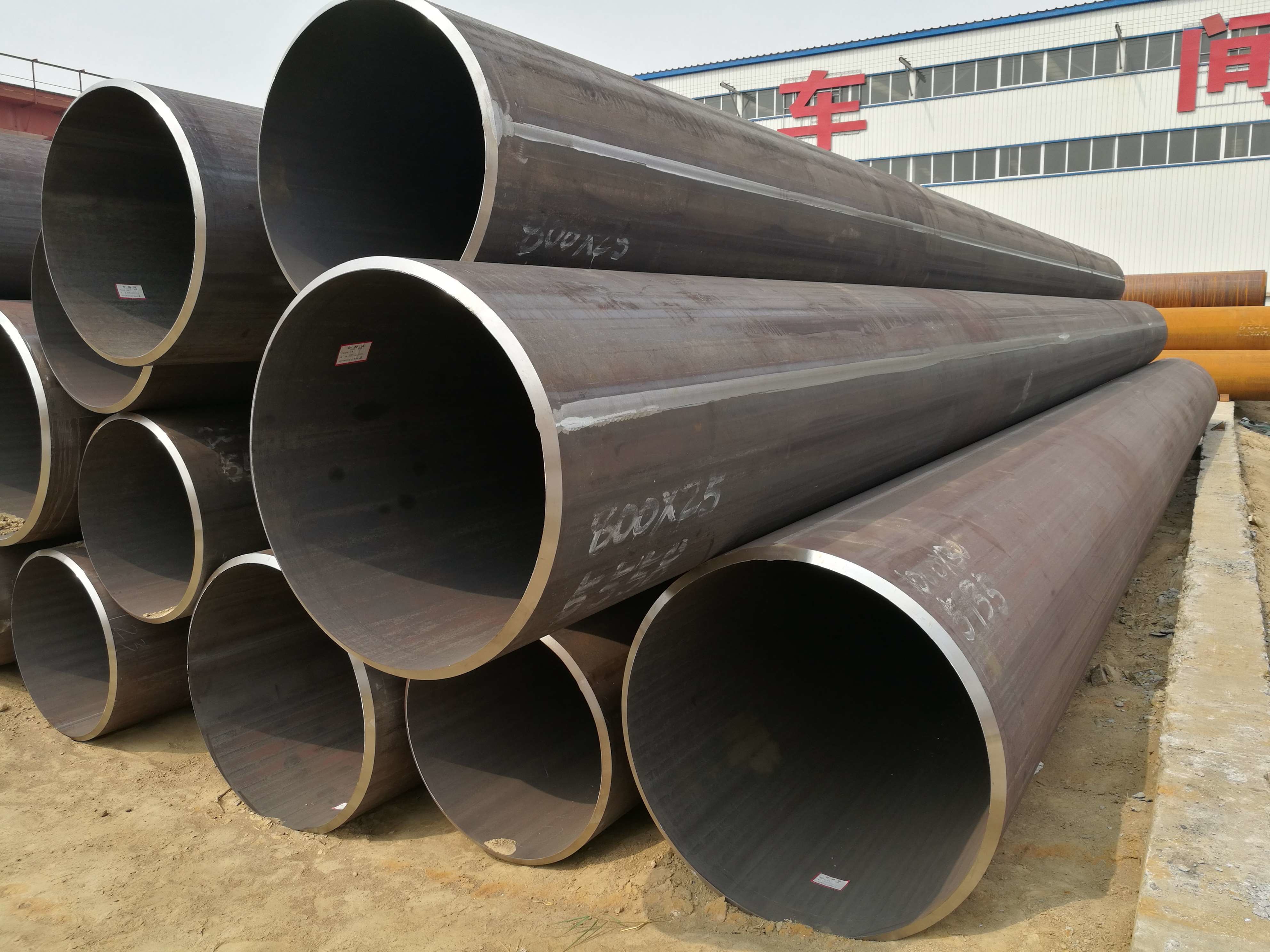 API 5L X42 X52 Lsaw Steel Pipe Large diameter steel pipe tube