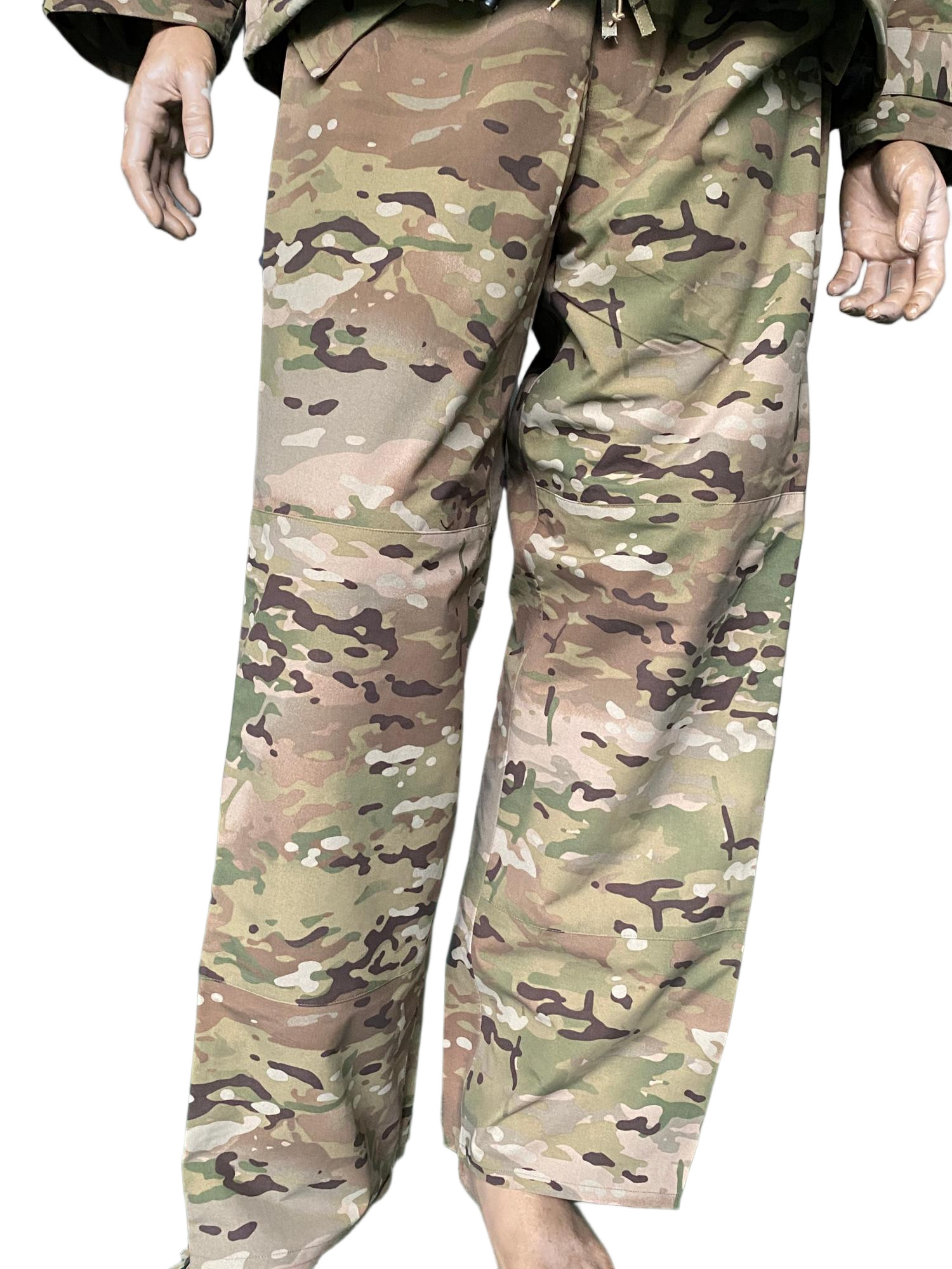 Tactical Camo Combat Set With Waterproof Insulated Grid Jacket For Winter Outdoor