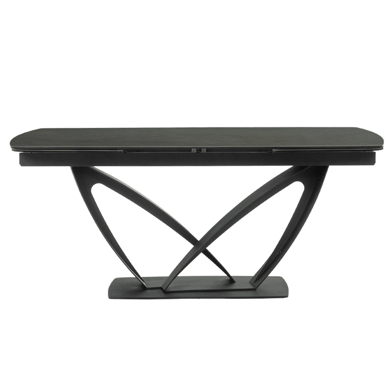 Extendable Modern European Sintered Stone Top Luxury Dining Table Folding Dining Table For Dining Room