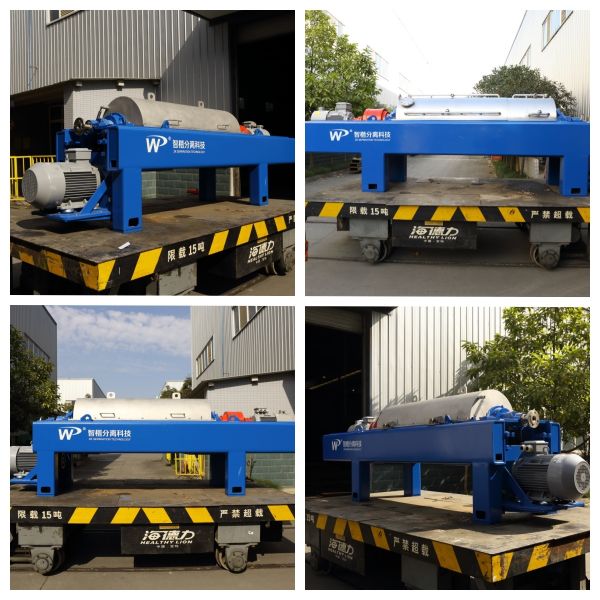 Diameter Length 650mm Two Phase Decanter Centrifuge ​​Energy-Efficient VFD Drives, 25% Power Savings, SS316L/SS2205​​ Chemical Corrosion Resistance​​