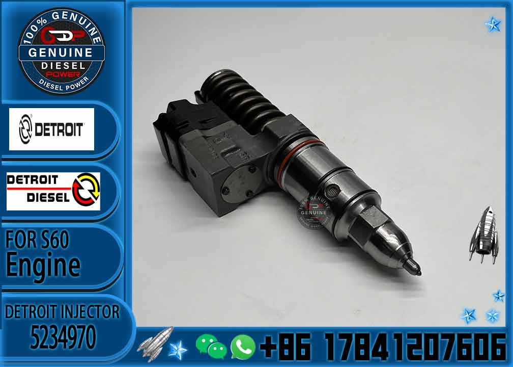 Detroit Common Rail Injector R-5234970 5234970 4991754-D3 With Good Quality
