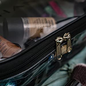 makeup bag clear