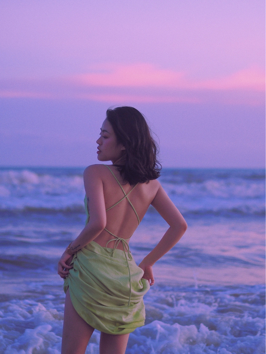 Sexy Blue Women's Beach Vacation Dresses