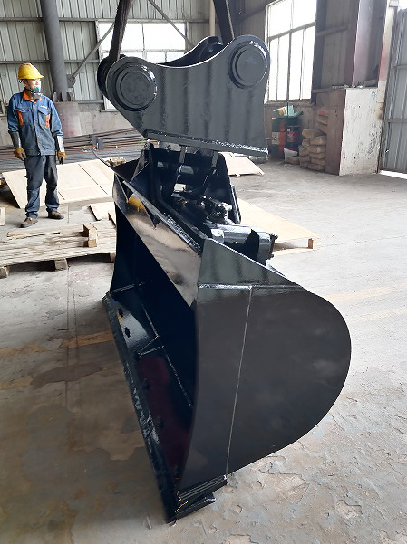 Excavator Tilting Bucket Tilt Bucket And Tilt Cleaning Bucket For Mini Excavator