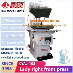 Quality 220V Lady Jacket Suit Dress Pressing Machine With Steam Heating Chamber blazer suit suit press machine for sale