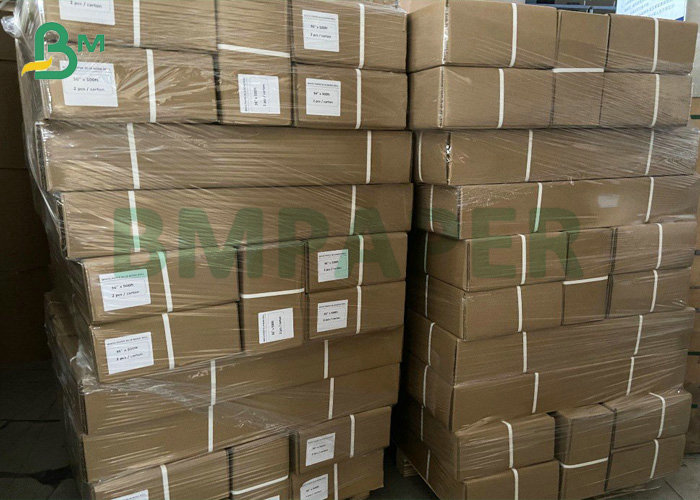 80g Engineer Drawing Paper CAD Plotter Paper 3'' 150m Carton Packing 