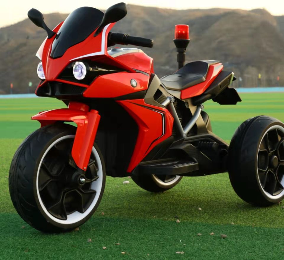 Children's Electric Motorcycle Rechargeable 3 Wheels Ride On Car for Kids 40HQ 315PCS