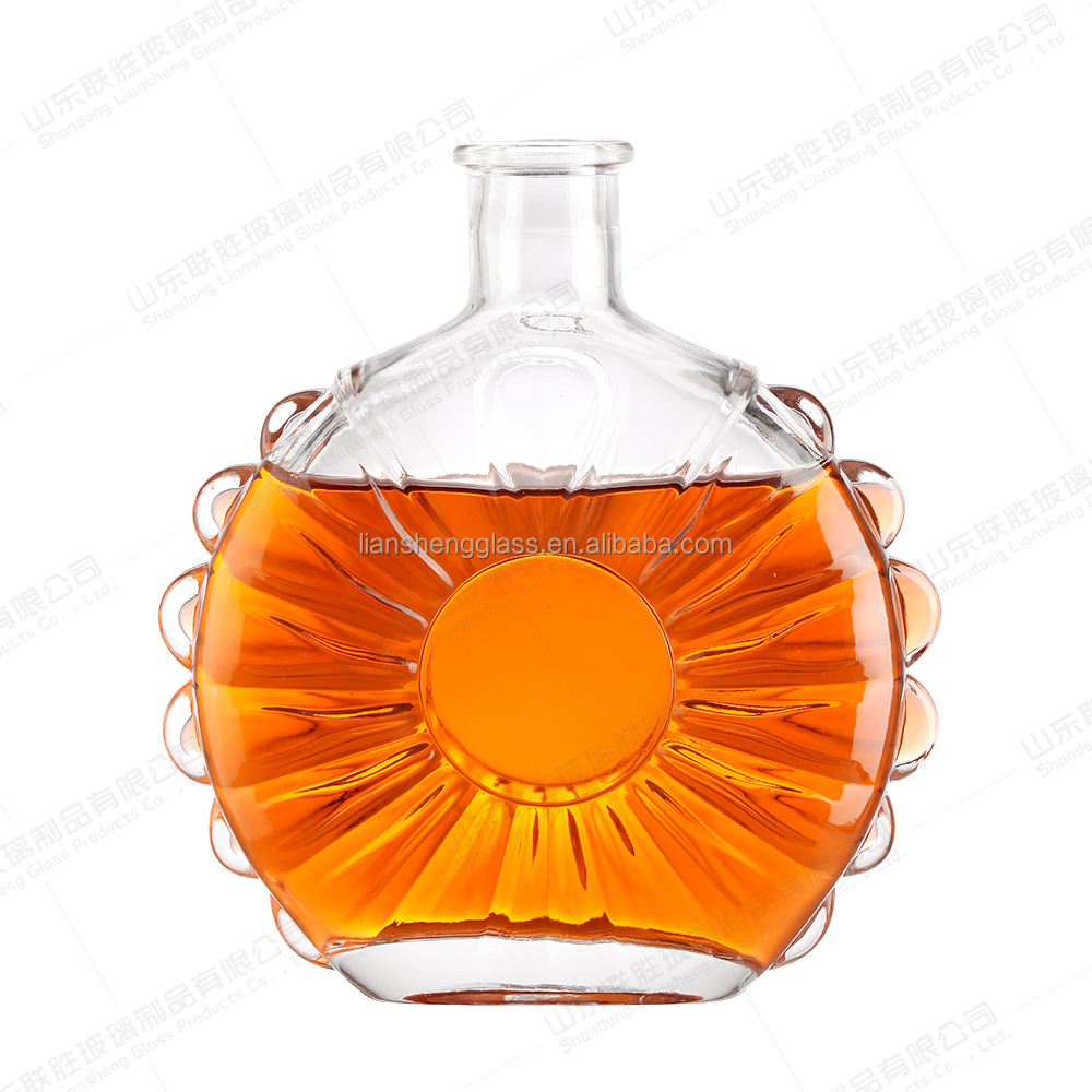 Custom Size Accepted Glass Bottles for Liquor Production Line Production