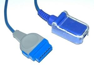 Quality Compatible GE Medical spo2 extension cable, 2,4m for sale