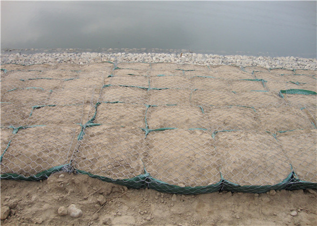 2m X 1m X 0.5m River Bank Galvanized Gabion Box Iso 9001 Certificated
