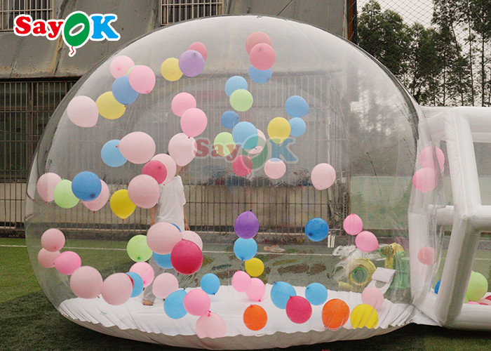 Inflatable balloons bubble Dome Tent Transparent Bubble Family Wedding Party Bubble clear Room for Camping