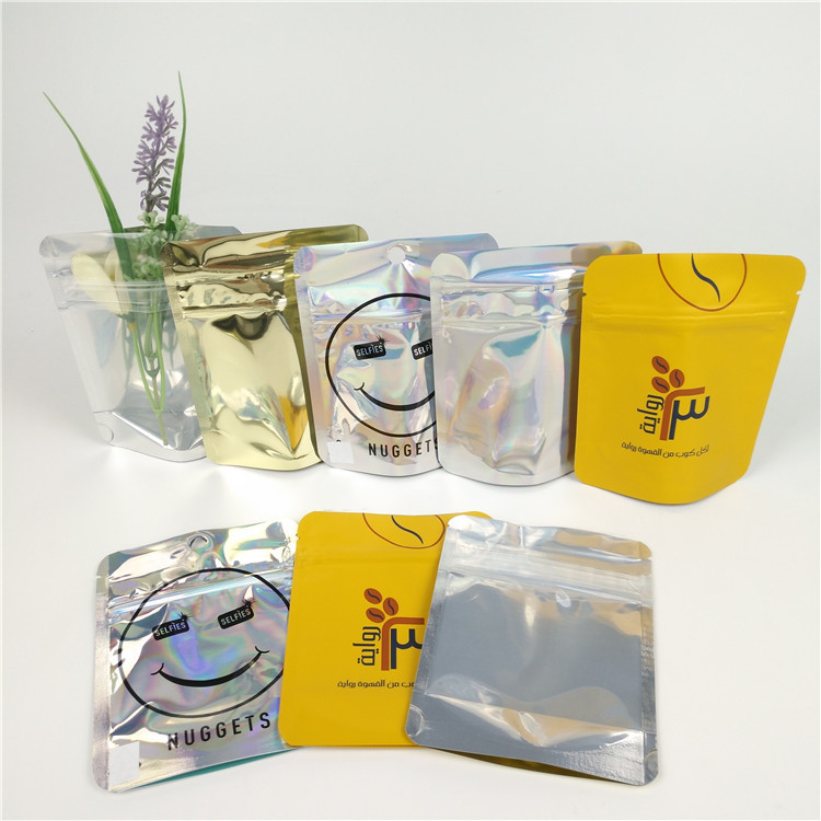 Gravure Printing MOPP 3.5g Mylar Smell Proof Bag Edible Packaging