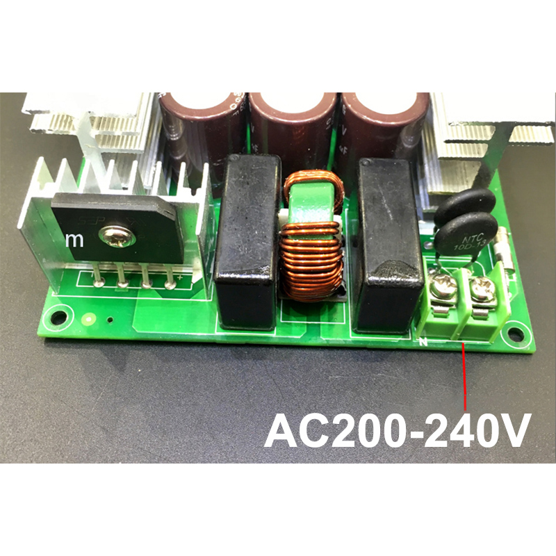 2000W LLC Dual DC 5-Way Power Supply Digital Audio Amplifier Module AC DC Converters for Board Mount 50/60/70/80/90V Switching