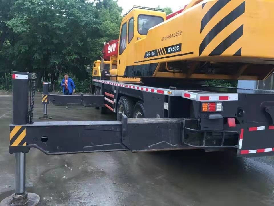 WP10.270 Engine 25T Sany QY25C Used Truck Mounted Crane
