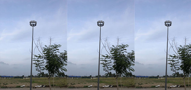 High Power AC100-240V Modular LED Flood Light Aluminum Housing Dimmable 13