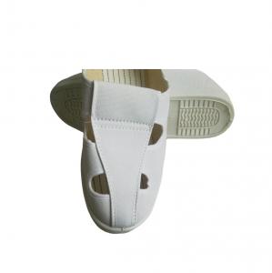 Quality ESD PU Sole Shoes Non Autoclavable Cleanroom PVC PU Sole Static Dissipative Shoes for sale