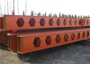 China Honeycomb Structural Steel Beams Q235b Q345b Grade For Main Support on sale