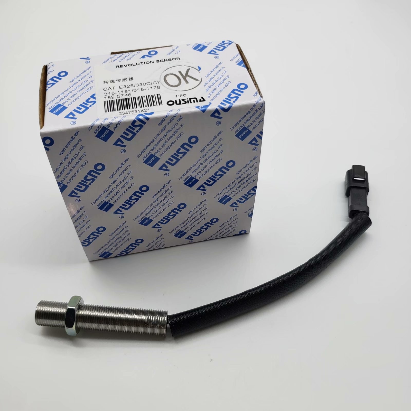 OUSIMSA Revolution Speed Sensor 318-1181 318-1178 189-5746 For erpilar E325 E330C C7