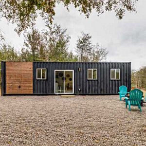 Quick Install 40FT Foldable Container House , Modern Prefab Container Homes