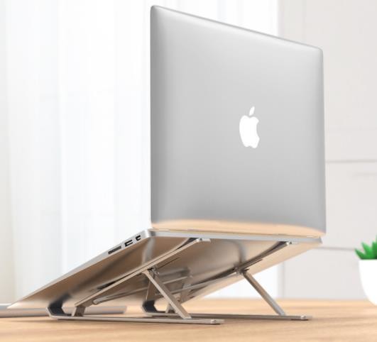 Non Slip Portable Notebook Folding Shelf Bracket for Home Office Hotel