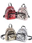 Sublimation Custom Photo Glitter Sequin Backpack Trendy Travel Sparkly Backpack