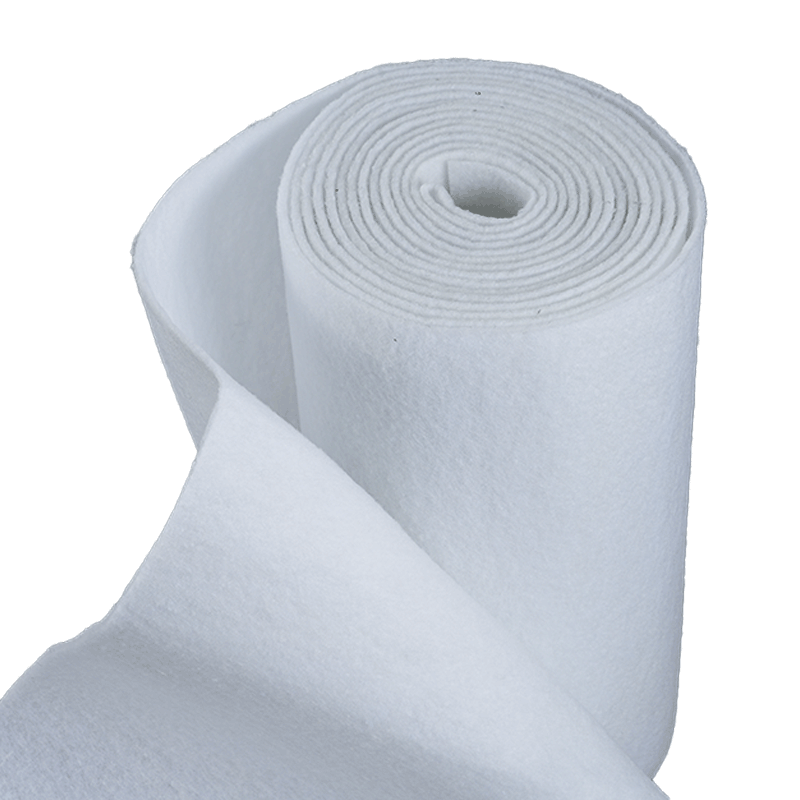G3 G4 Efficiency Filter Media Rolls Cotton Material For Industrial H14 Hepa Air Filtration
