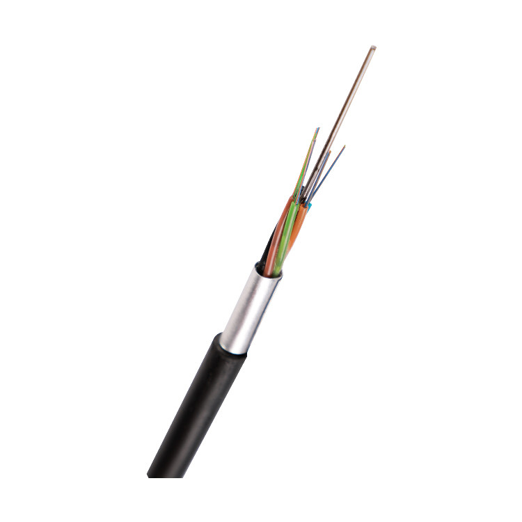 2-144 Cores G652D/G657A1 External Fiber Optic Cable GYTA Aluminum Jacket