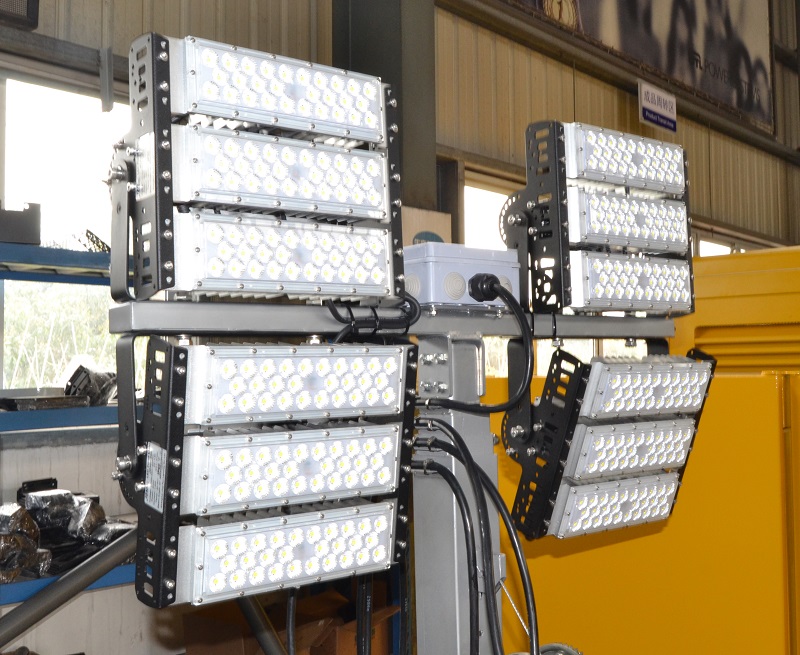 4X1000w 7m 9m Portable Generator Light Tower Trailer Mounted