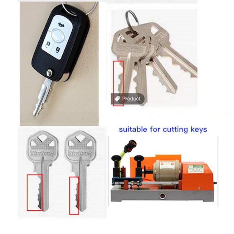Hand-Operated High Security WenXing Key Duplicator with External Cutter and Battery