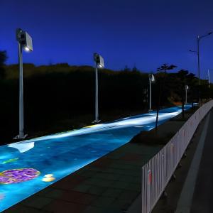 Quality Motion Capture Outdoor Holographic Interactive Floor Projector for sale