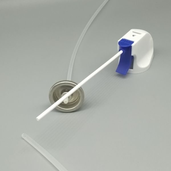 Versatile Multi-System Air Conditioner Cleaning Agent Valve for Heat Pumps and Mini-Splits with Angled Nozzle