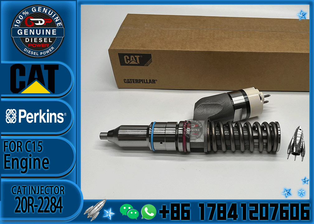Diesel Engine Parts C15 C18 C27 C32 Fuel Injector Assembly 374-0750 3740750 20R-2284 for CAT E365C 374D
