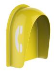 Column Mouting Acoustic Phone Booth Impact Resistant Acoustic Telephone Hood