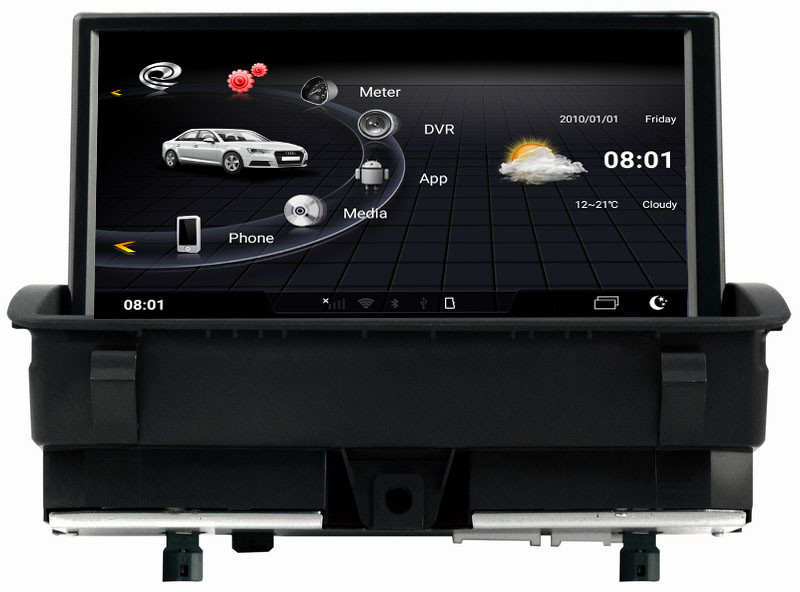 Ouchuangbo multimedia system for Audi Q3 2011-2016 support BT MP3 mirror link android 8.0 OS 4+32