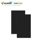 Bleusun 370w Solar Panel Half Cell 375w 380w 120cell Full Black Solar Panel