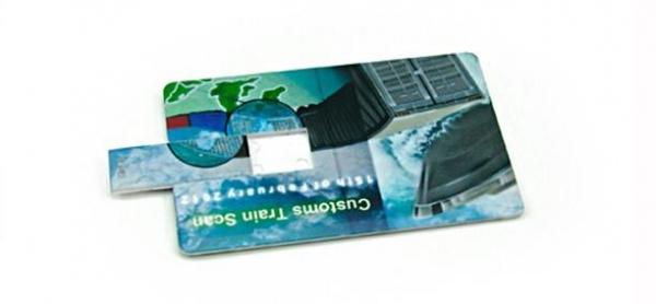 Card Thumb Drive with LOGO Printing USB Memory Stick Waterproof 1GB to 128GB Colorful Print