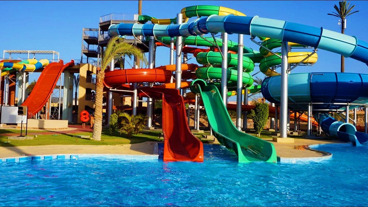 Water Amusement Park Large Play Equipment Cainival Fiberglass Slide