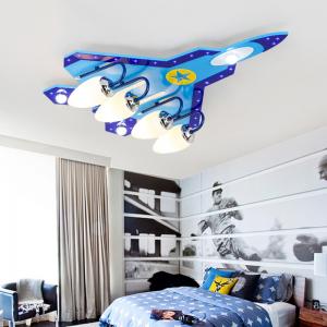 Quality Airplane kids bedroom decor led lights for room indoor chandelier lighting(WH-MA-143) for sale