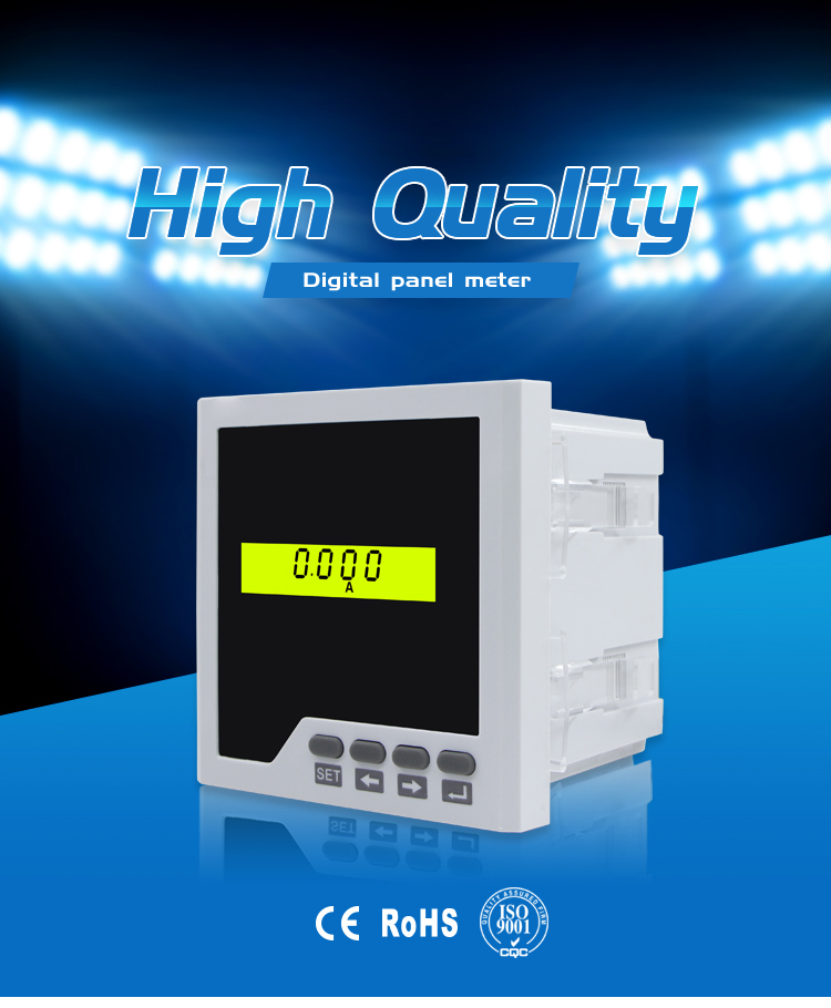 Single Phase LCD display Multimeter with RS485 Communication Port