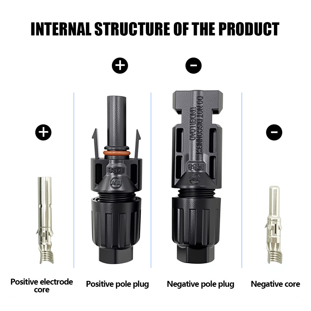 Wholesales Solar Pv System Solar Panel Cables Xt60 Terminal Connector Male Female Solar PV Cable