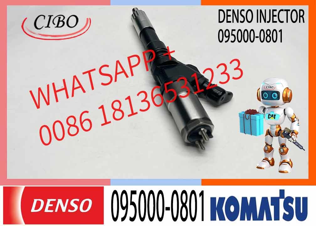 Diesel injector 095000-0801 6156-11-3100