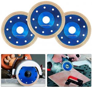 Quality 4.5 Inch Diamond Saw Blade Porcelain Cutting Disc Wheel For Wet Cutting for sale