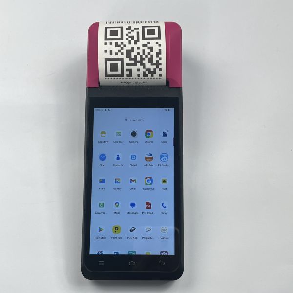 Bluetooth Smart Order POS Orange / Green Mobile POS For Small Business