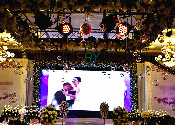 7.62mm SMD3528 Stage LED Screens , LED Stage Curtain Screen For Rental