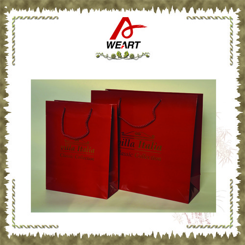Gift / Shopping Personalised Paper Carrier Bags With Twisted Handle