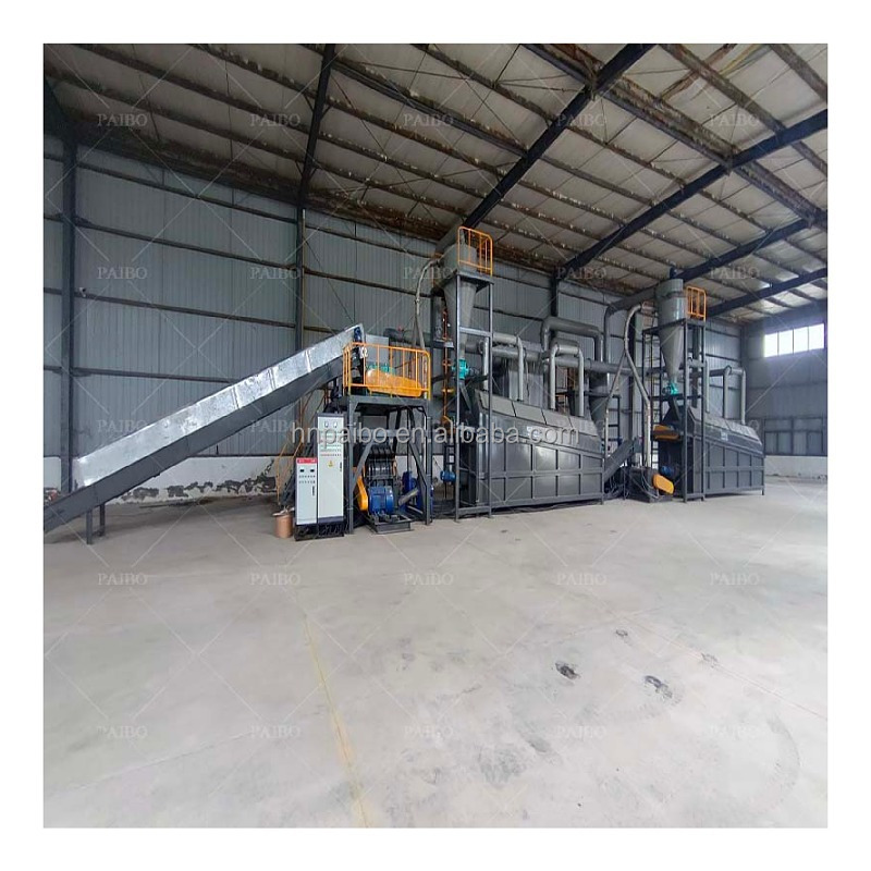 Recycle Waste Lithium Battery with 1000L/H Battery Crushing and Separating Machine