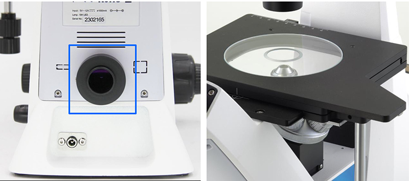 OPTO EDU A33.2607 LCD Cell Image Inverted Microscope Semi APO BF+PH