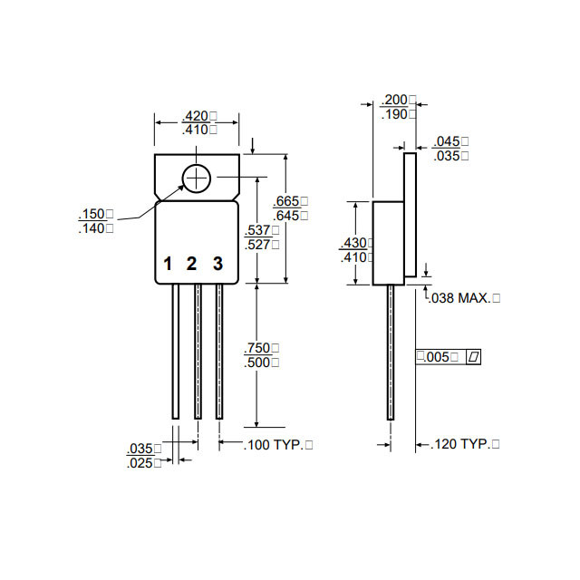 7703405UA Power Management ICs TO-257AA-3 Linear Voltage Regulator