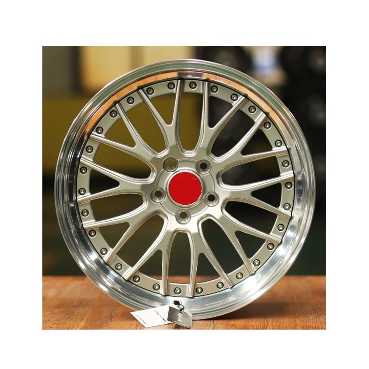 Chinese Alloy wheels 2pcs forged custom design auto parts 5holes 18inch alloy wheels with factory price