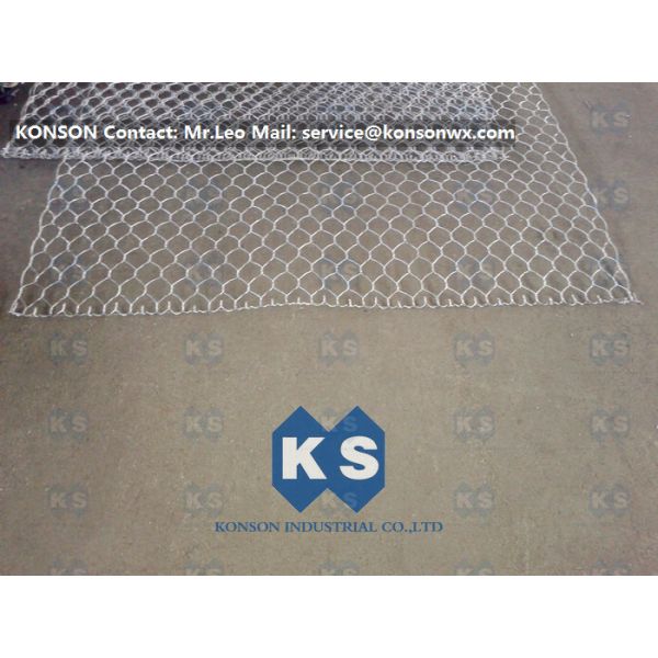 Border Reinforcement Gabion Production Line For Water Conservancy 225m/H Speed